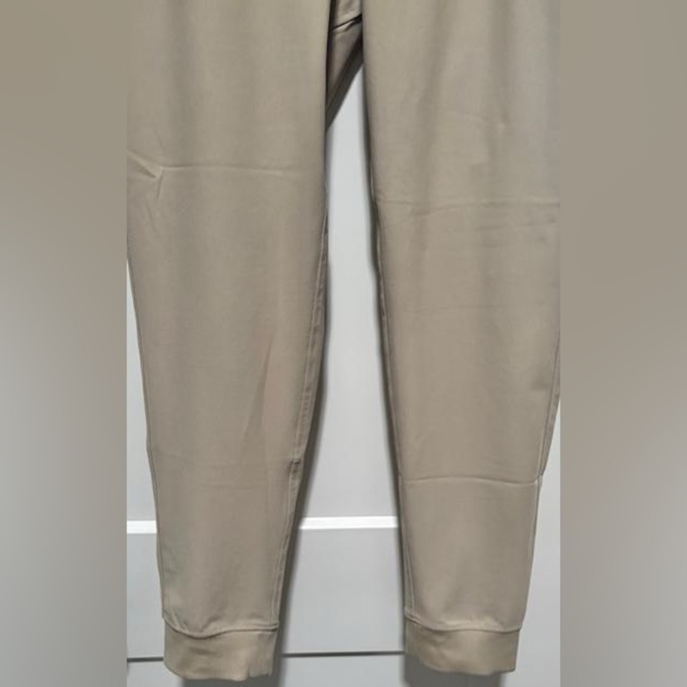 NWOT Birddogs Mens Jogger Pants Large Boom For Your Boomstick Drawstring Khaki - Picture 5 of 10